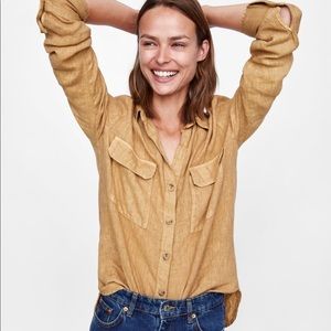 Like new linen blouse